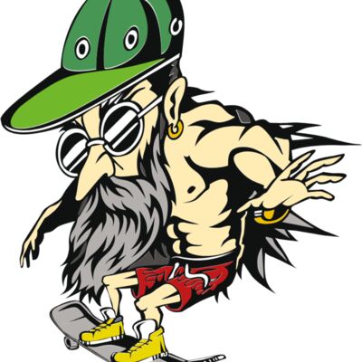 back logo of old dude Thumbnail